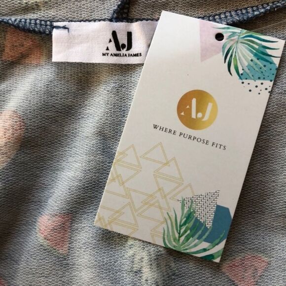 Amelia James Mystic Pineapple Hooded Cardigan Size 3XL NWT - Picture 8 of 9